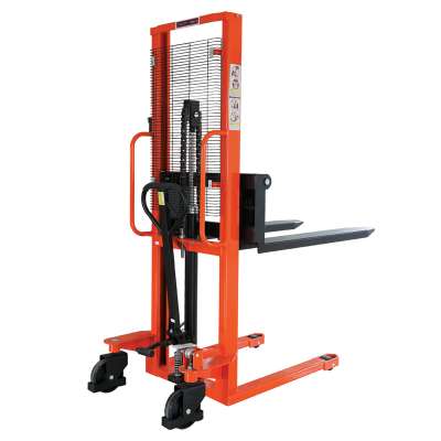 1000KG Lifting height 1600mm /High quality Hydraulic Hand stacker price /Hand Stacker