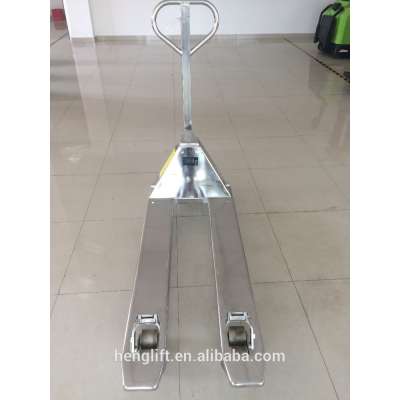 Hand pallet truck- stainless steel